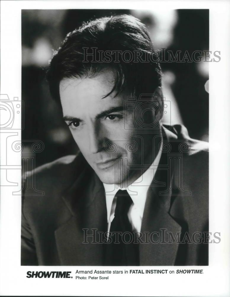1995 Press Photo Armand Assante in Fatal Instinct - cvp08646 - Historic Images