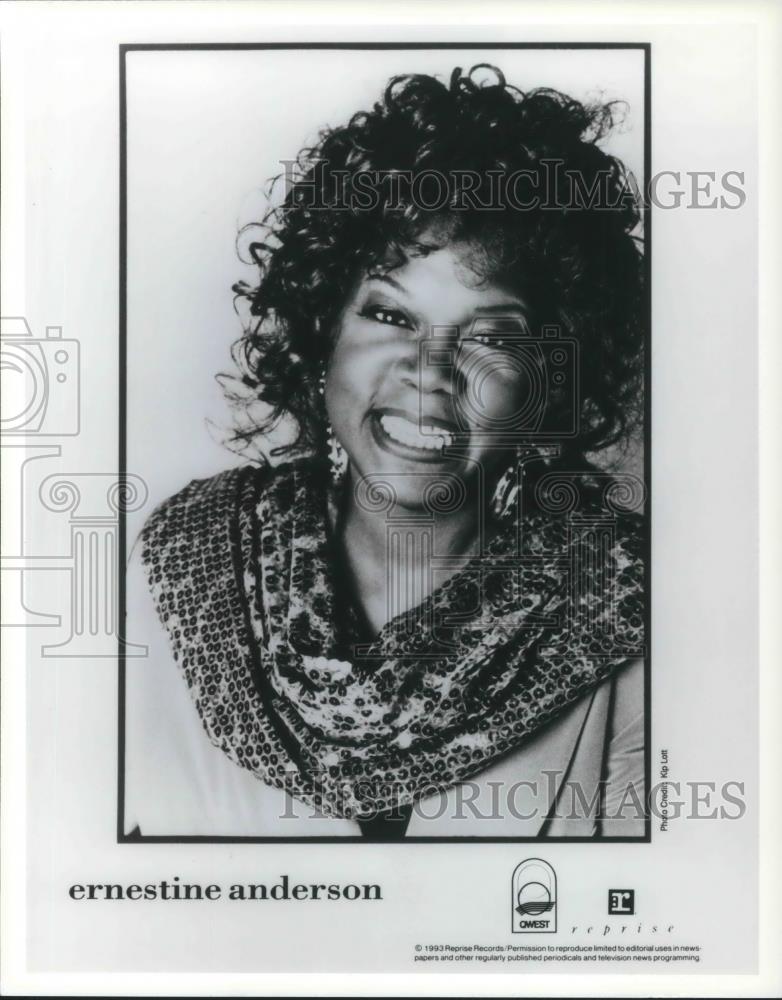 1998 Press Photo Ernestine Anderson Jazz Blues Singer - cvp08681 - Historic Images