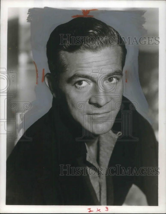 1981 Press Photo Dana Andrews Actor - cvp05314 - Historic Images