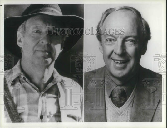 1981 Press Photo Conrad Bain of Diff'rent Strokes & Child Bride of Short Creek - Historic Images