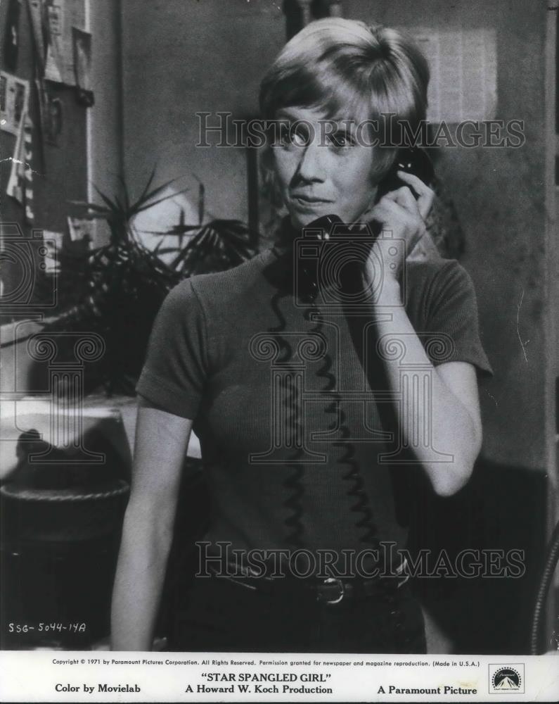1971 Press Photo Sandy Duncan in Star Spangled Girl - cvp03998 - Historic Images