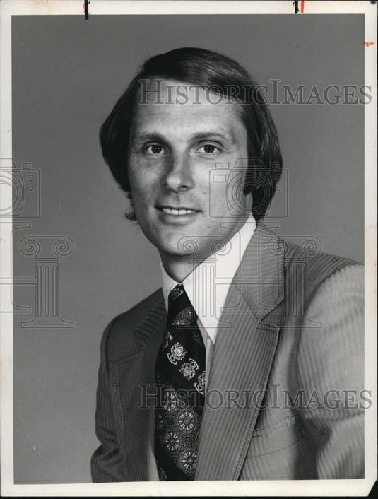 Press Photo Rick Barry Professional Basketball Player CBS TV Host - cvp00459 - Historic Images