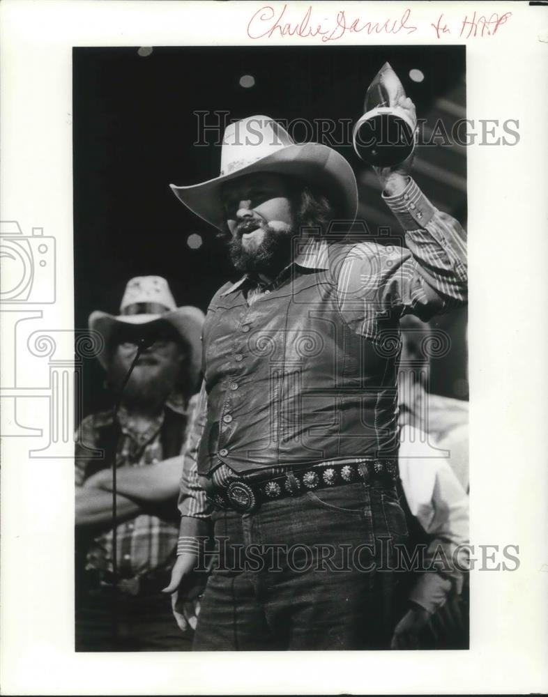 1970 Press Photo Charlie Daniels Country Music Singer Songwriter Guitarist - Historic Images