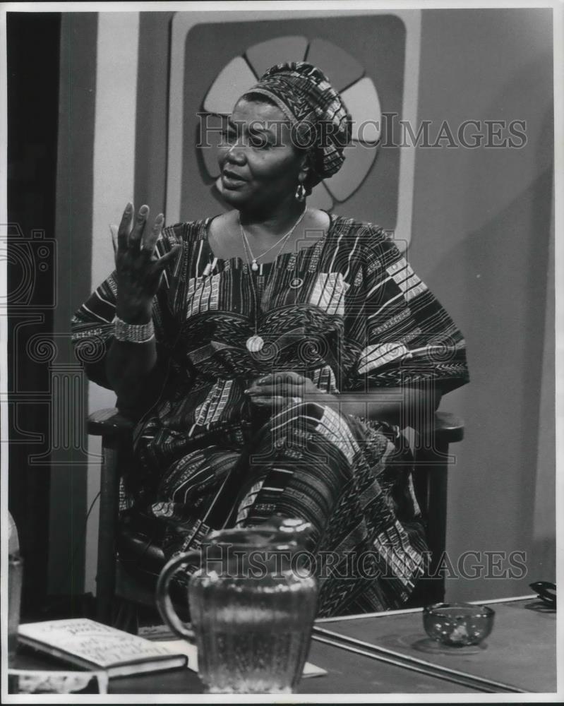 Press Photo Pearl Bailey on Kamms Corner - cvp14382 - Historic Images