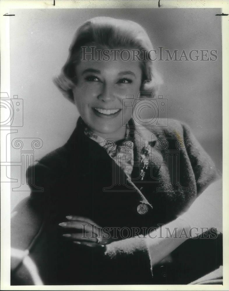 1983 Press Photo June Allyson in "Tea for Two" Musical-"No, No, Nanette" - Historic Images