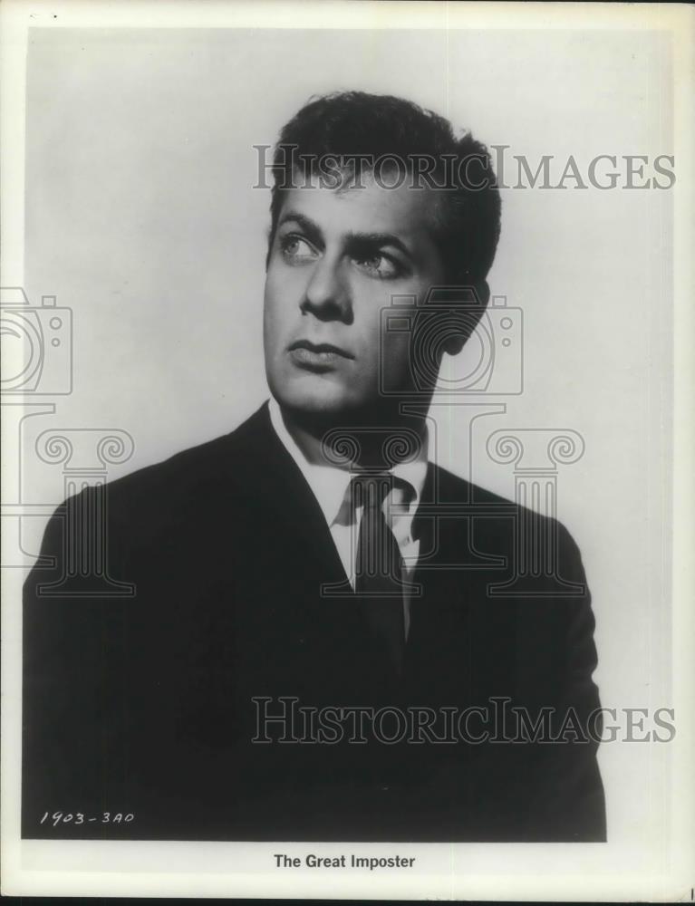 Press Photo Tony Curtis stars in The Great Imposter - cvp11054 - Historic Images