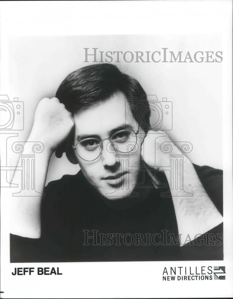 1987 Press Photo Jeff Beal Jazz Musician Composer - cvp05506 - Historic Images