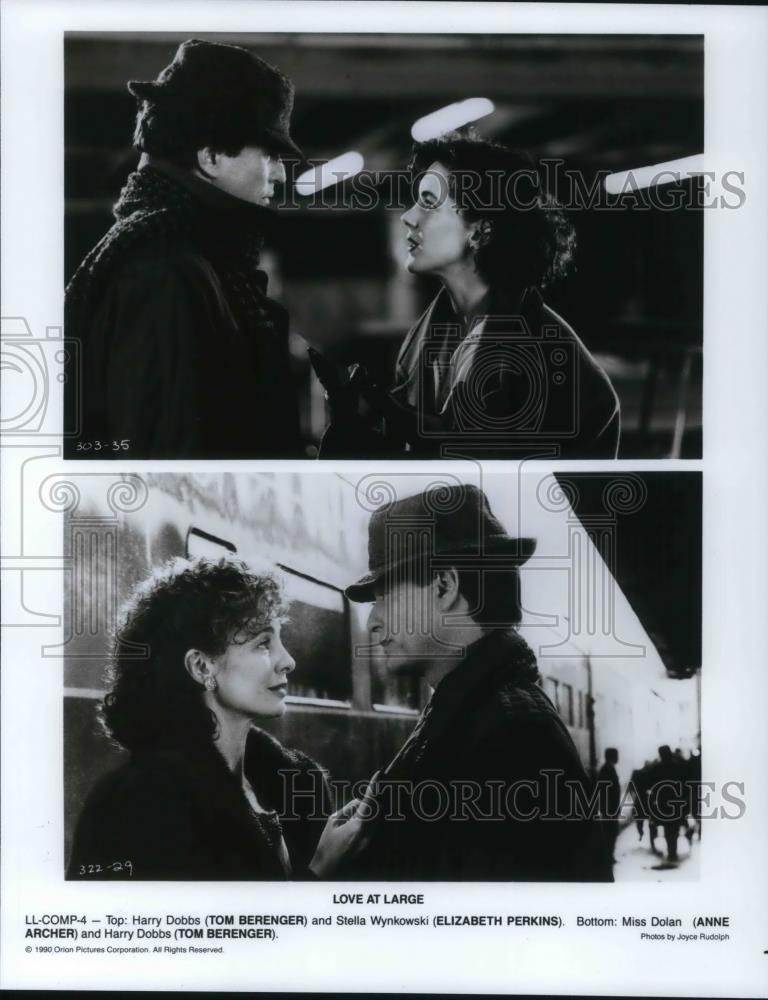 1991 Press Photo Movie Love at Large - cvp18645 - Historic Images