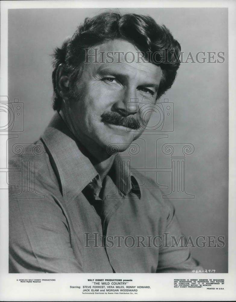 1971 Press Photo Steve Forrest stars in The Wild Country - cvp14016 - Historic Images