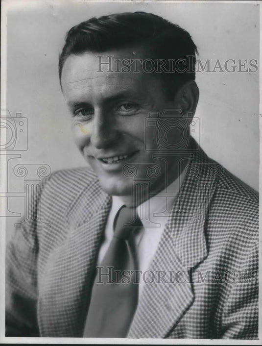 1948 Press Photo Robert I. Eucker Pilot Howard Lilly P-63 Racer - cvp06158 - Historic Images