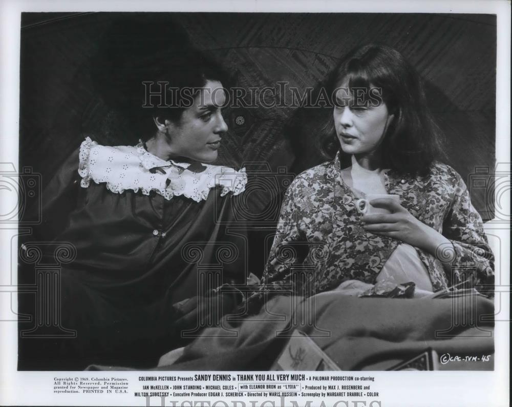 1970 Press Photo Eleanor Bron in Thank You All Very Much - cvp09078 - Historic Images