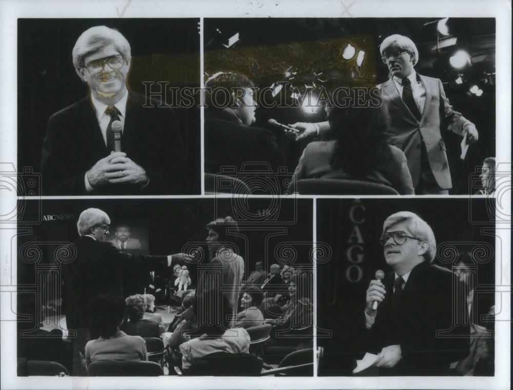 1982 Press Photo Phil Donahue on The Last Word - cvp03533 - Historic Images