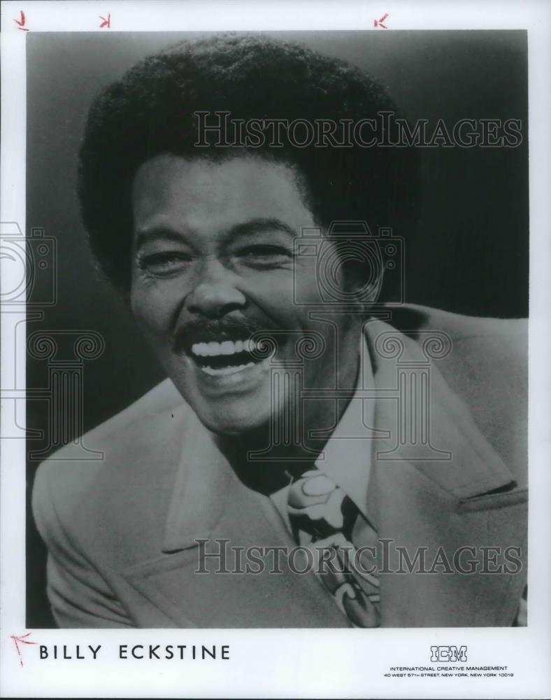 1977 Press Photo Billy Eckstine Jazz Singer Musician Actor - cvp06079 - Historic Images