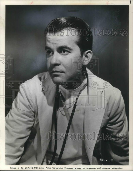 1961 Press Photo Dick Clark in The Young Doctors - cvp06810 - Historic Images