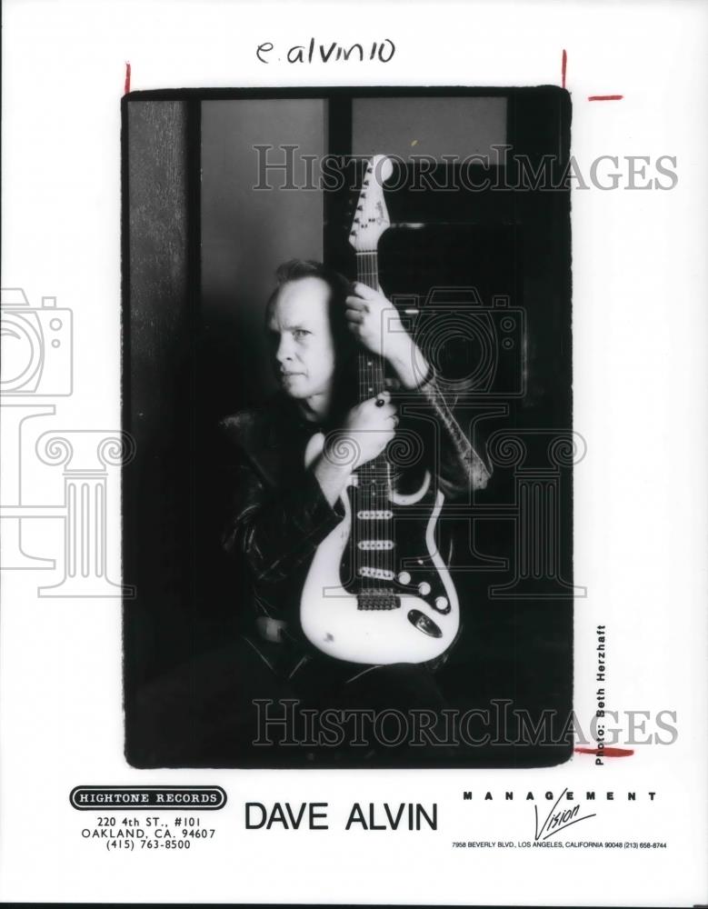 1994 Press Photo Dave Alvin Country Rockabilly Singer Songwriter Guitarist - Historic Images