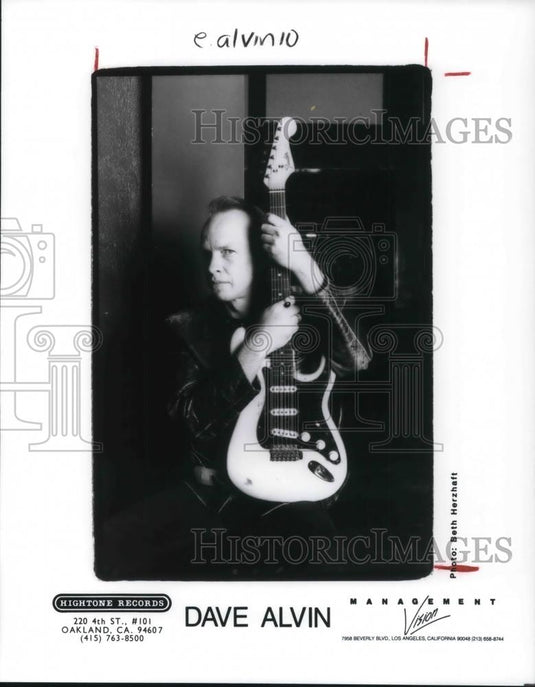 1994 Press Photo Dave Alvin Country Rockabilly Singer Songwriter Guitarist - Historic Images