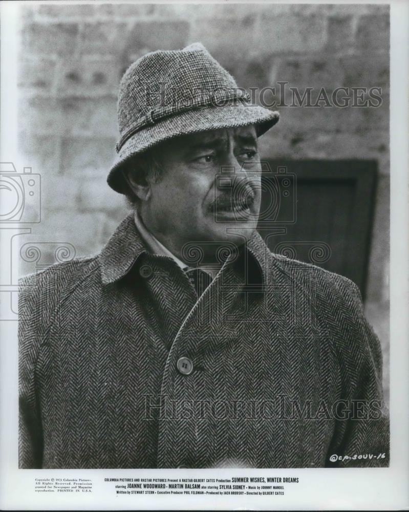 1973 Press Photo Martin Balsam in Summer Wishes, Winter Dreams - cvp08480 - Historic Images