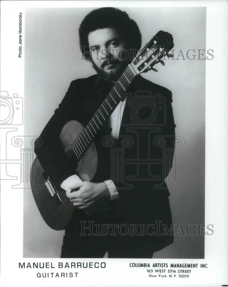 1995 Press Photo Manuel Barrueco Guitarist - cvp05067 - Historic Images