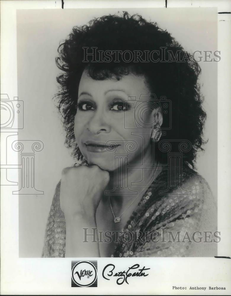 1988 Press Photo Betty Carter - cvp07912 - Historic Images