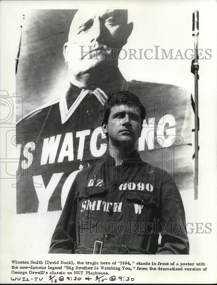 1969 Press Photo David Buck in 1984 - Historic Images
