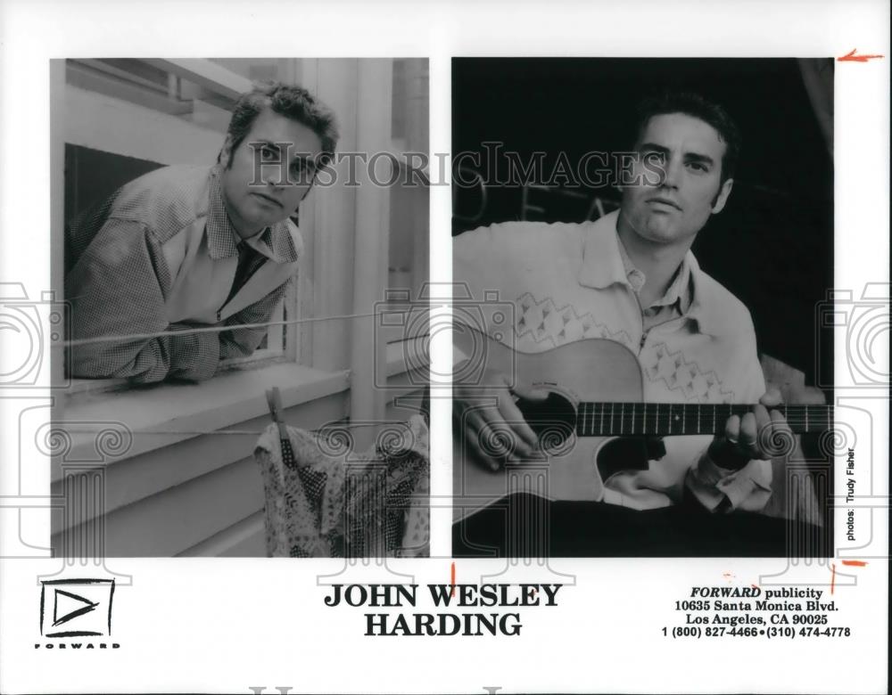 1998 Press Photo John Wesley Harding - cvp16358 - Historic Images