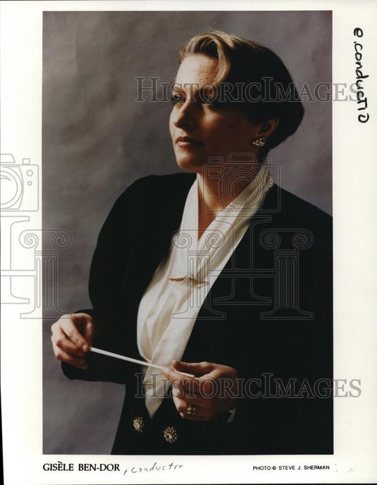 1994 Press Photo Gisele Ben-Dor Conductor - cvp01374 - Historic Images