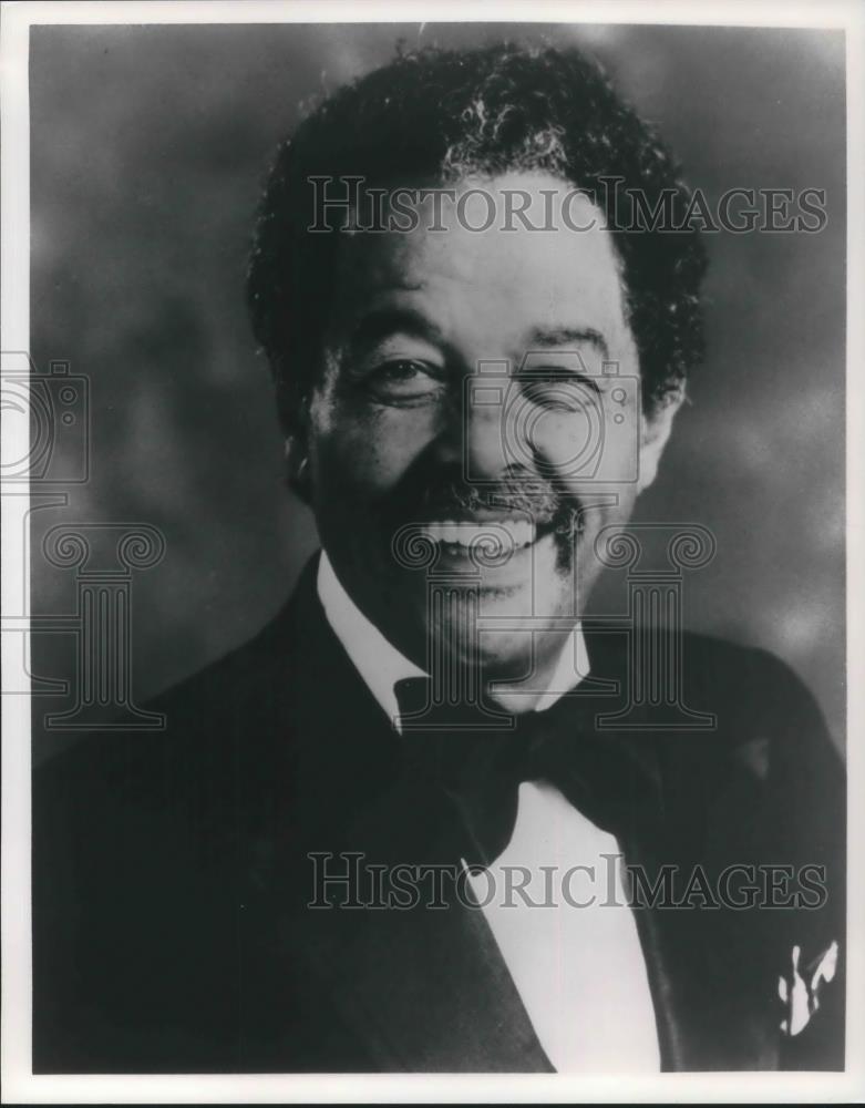 1989 Press Photo Bill Eckstine Jazz Singer Bandleader - cvp06074 - Historic Images