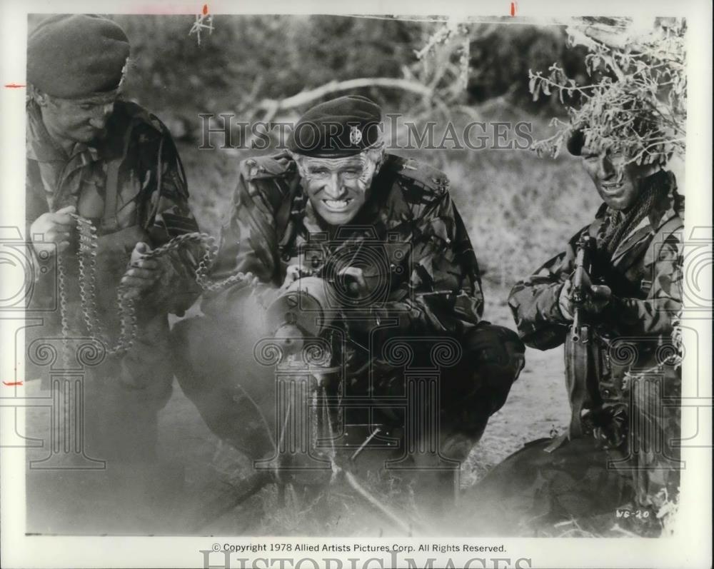 1978 Press Photo Richard Harris in The Wild Geese - cvp16315 - Historic Images