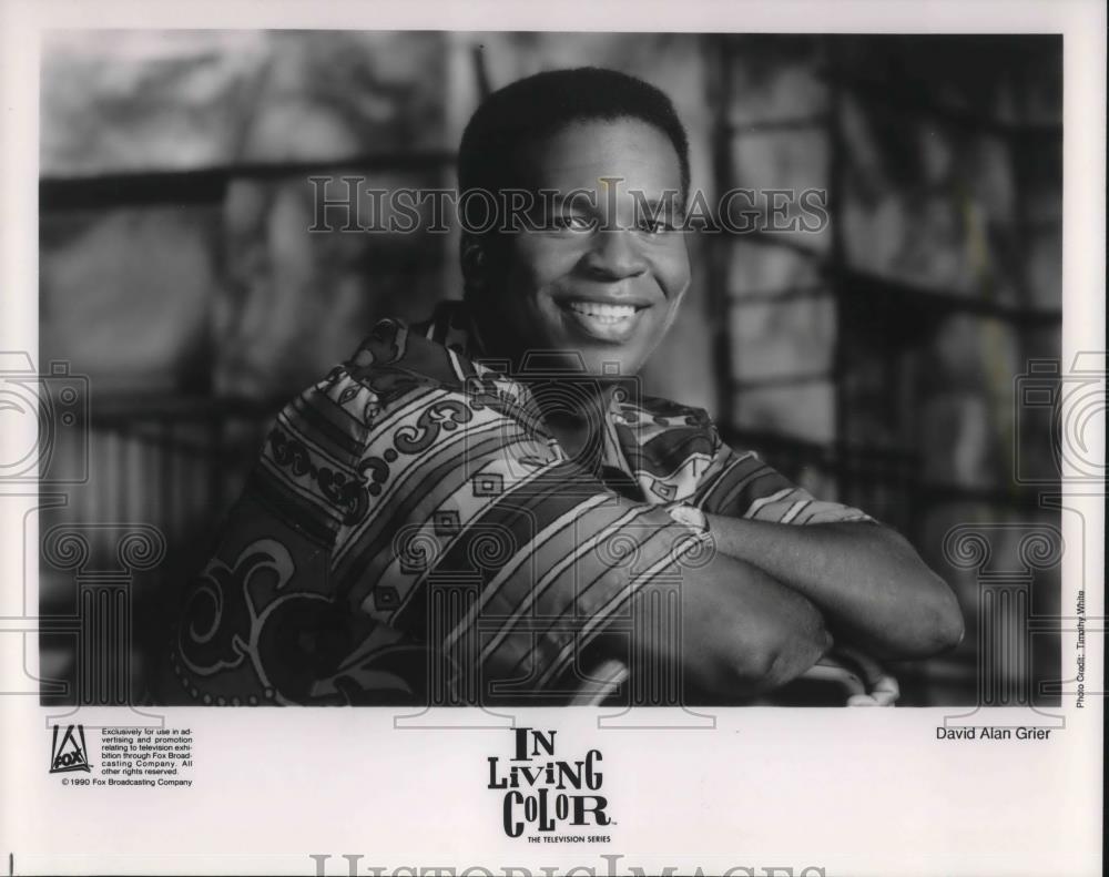 1992 Press Photo David Alan Grier In Living Color - cvp18387 - Historic Images