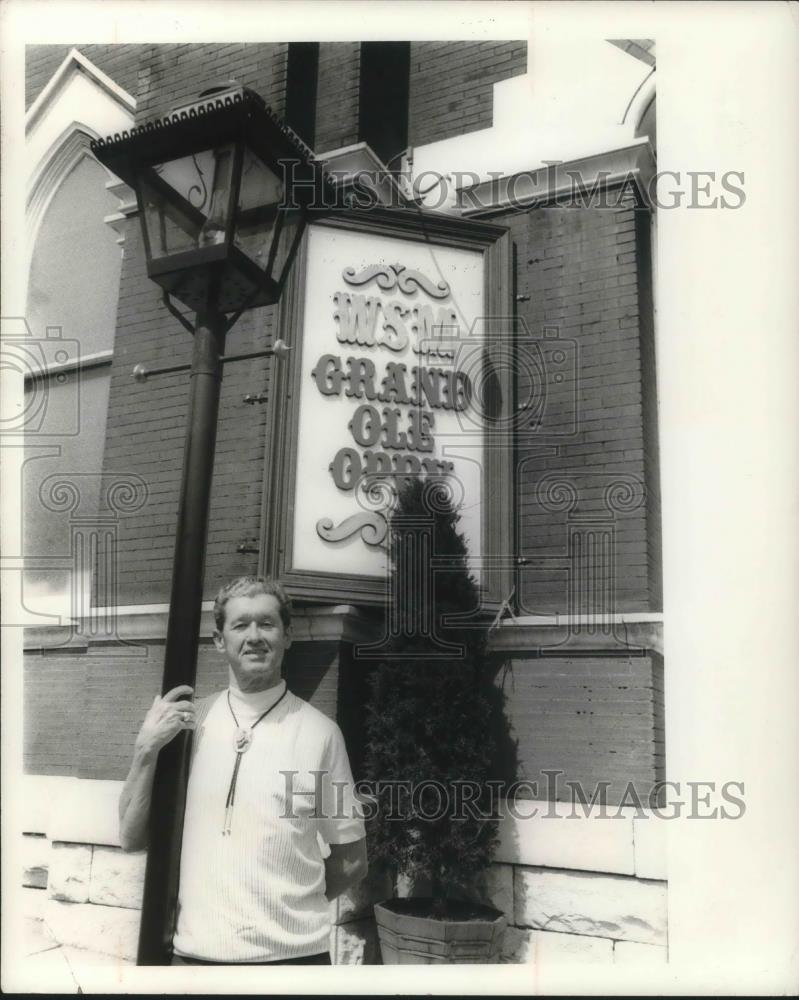1969 Press Photo Roy Acuff Country Music Singer Promoter Grand Ole Opry House - Historic Images