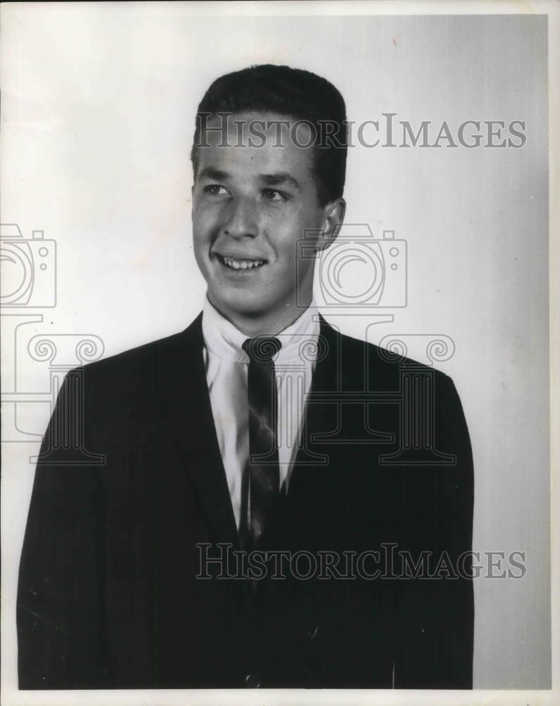 1966 Press Photo Rusty Hamer Actor on Make Room for Daddy Danny Thomas Show - Historic Images