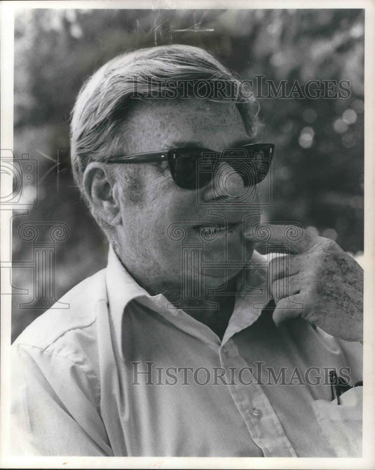 1972 Press Photo Arthur Godfrey Radio and TV Broadcaster Entertainer - cvp13207 - Historic Images