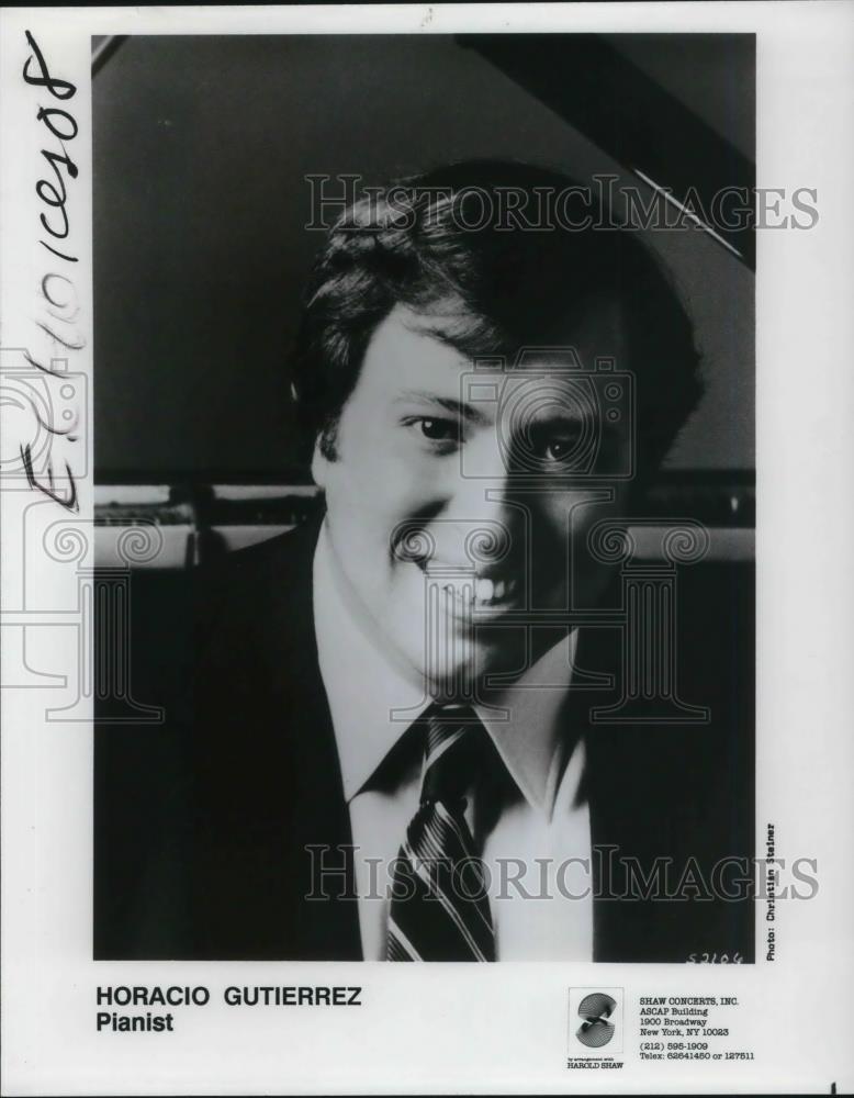 1992 Press Photo Horacio Gutierrez Pianist - cvp17637 - Historic Images