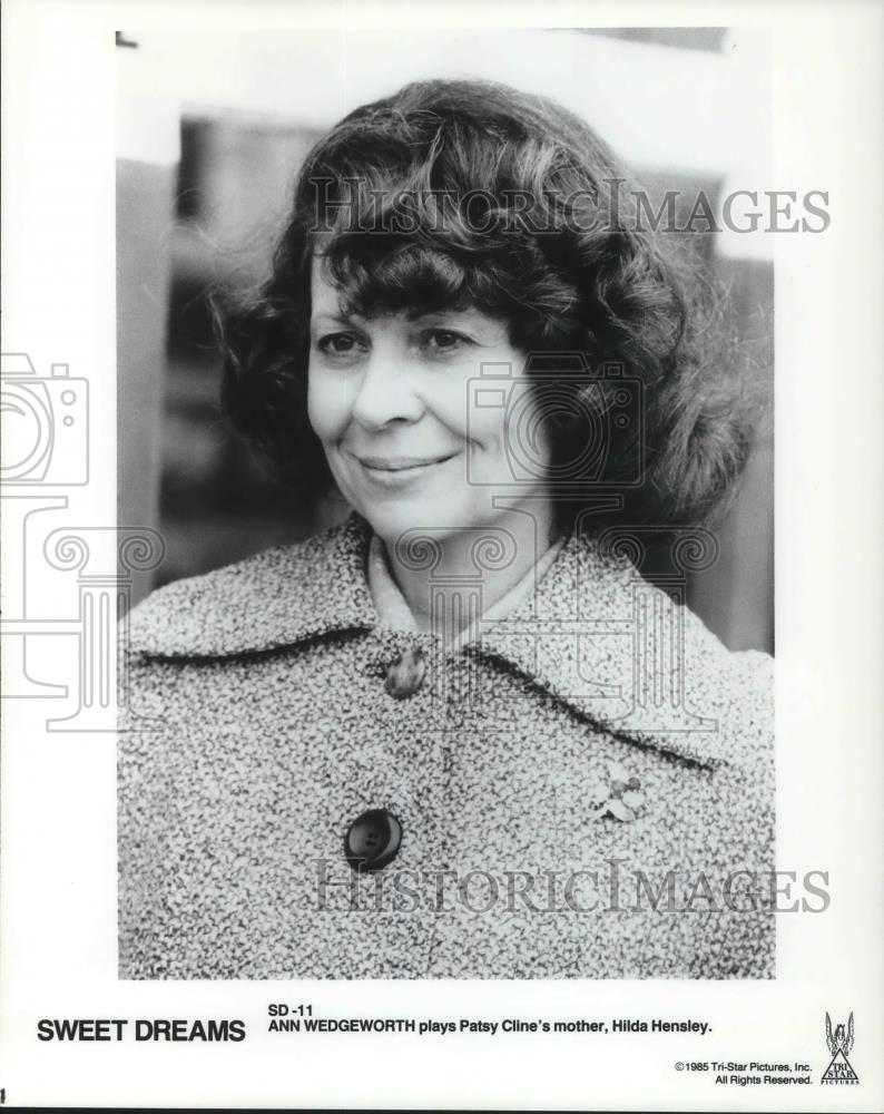 1986 Press Photo Ann Wedgeworth stars in Sweet Dreams - cvp09538 - Historic Images