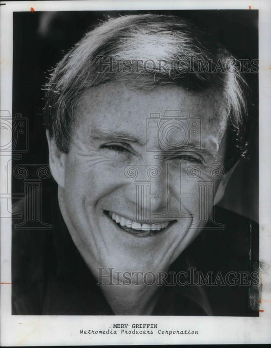 1974 Press Photo Merv Griffin TV Host - cvp17202 - Historic Images