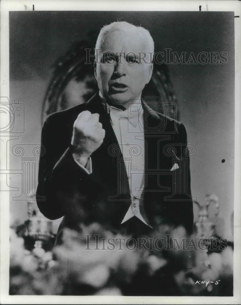 1976 Press Photo Charlie Chaplin in A King in New York - cvp07029 - Historic Images