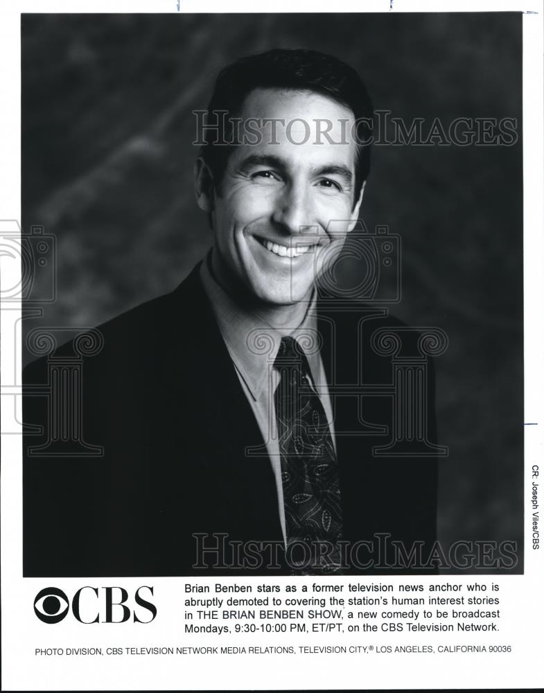 1998 Press Photo Brian Benben in The Brian Benben Show - cvp01379 - Historic Images