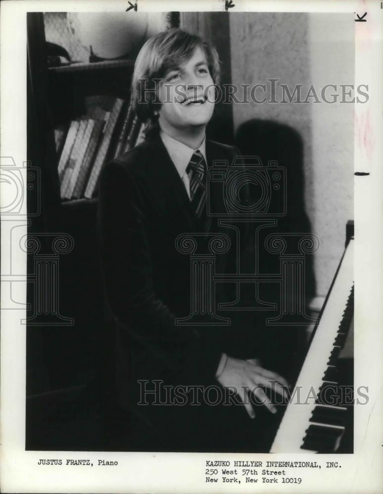 1979 Press Photo Justus Frantz Pianist - cvp12965 - Historic Images