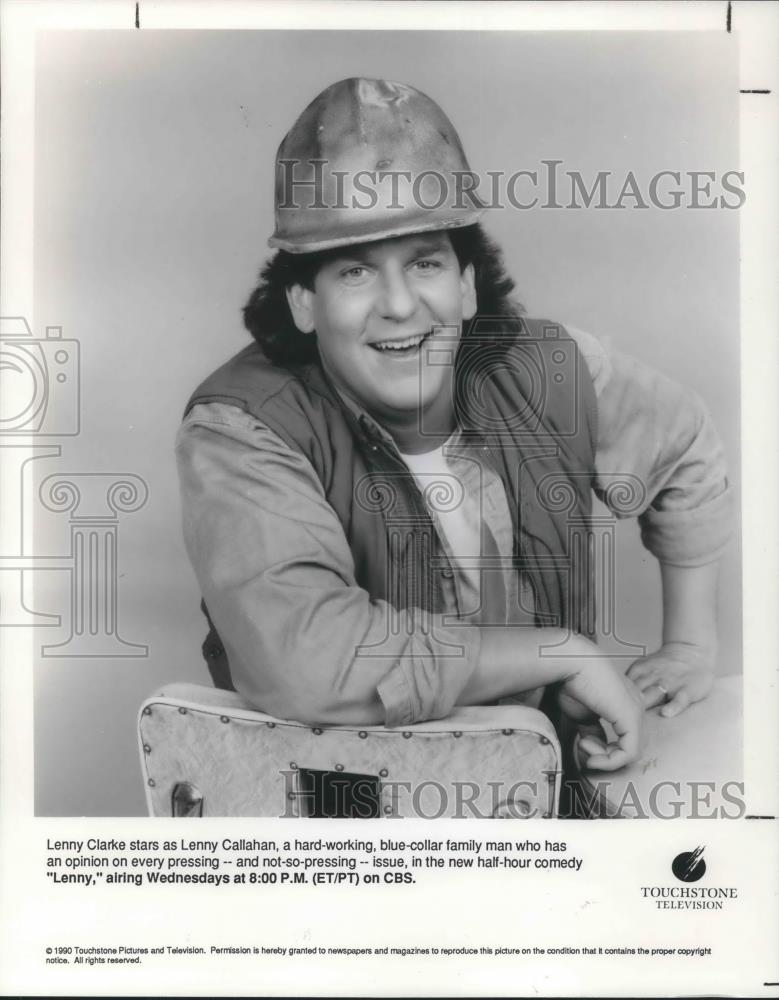 1990 Press Photo Lenny Clarke stars on Lenny - cvp02246 - Historic Images