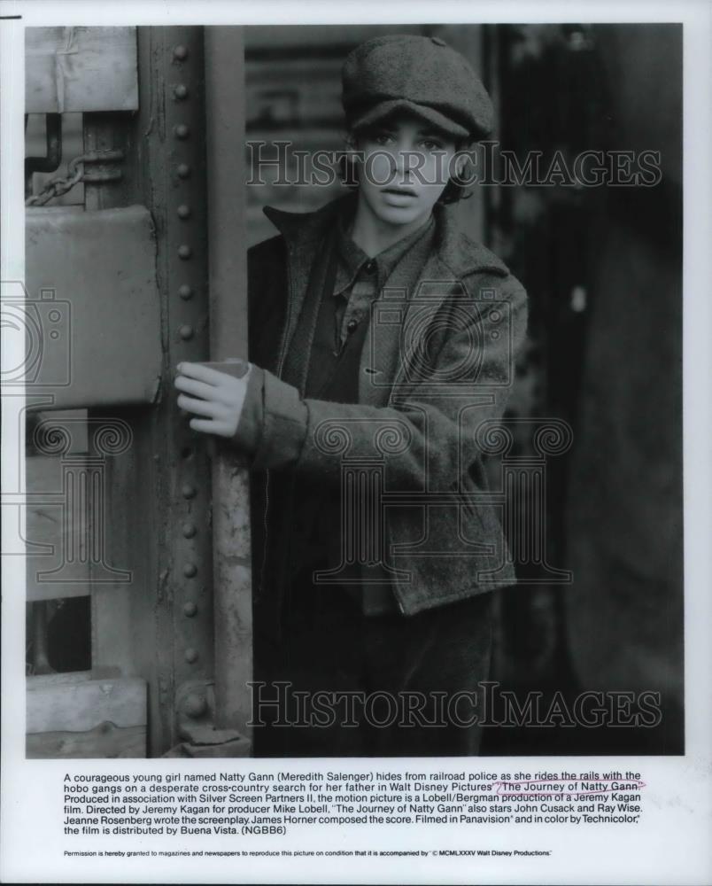 1986 Press Photo he Journey Of Natty Gann With John Cusack and Meredith Salenge - Historic Images