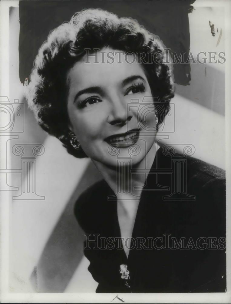 1954 Press Photo Helen Hayes - cvp16531 - Historic Images