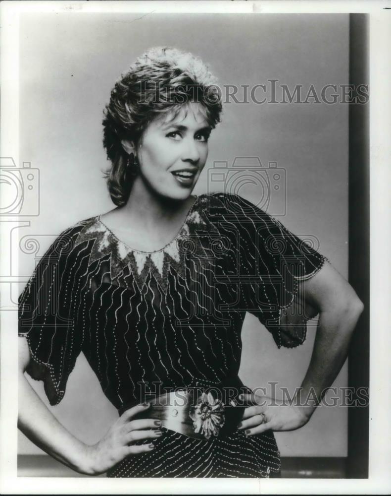 1985 Press Photo Janie Fricke Country Music Singer Guitarist - cvp12729 - Historic Images