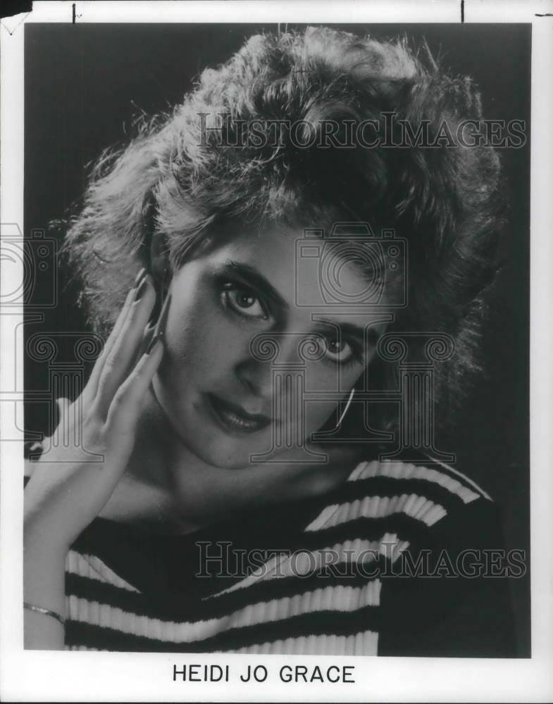 1986 Press Photo Heidi Jo Grace - cvp13308 - Historic Images