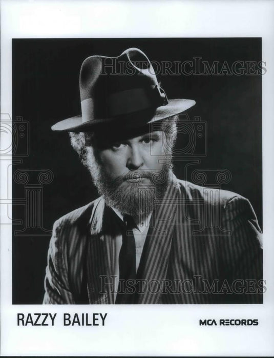 1985 Press Photo Razzy Bailey Country Music Singer Musician - cvp14398 - Historic Images