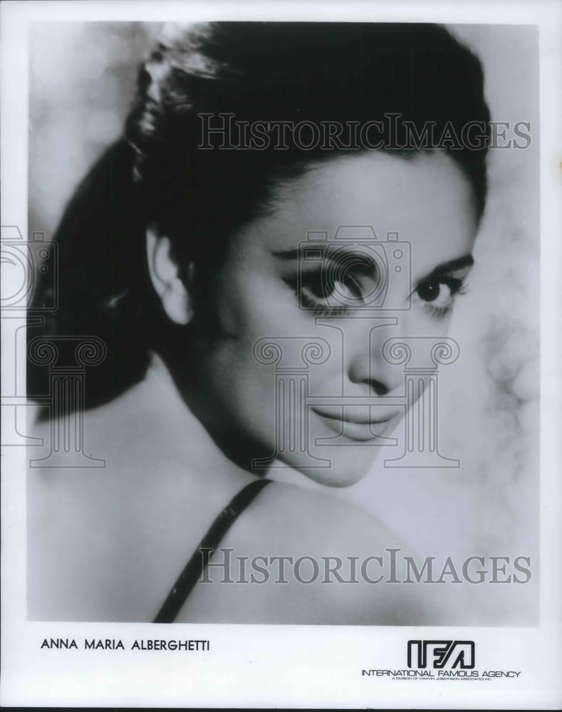 1971 Press Photo Anna Maria Alberghetti stars in Kismet - cvp14128 - Historic Images