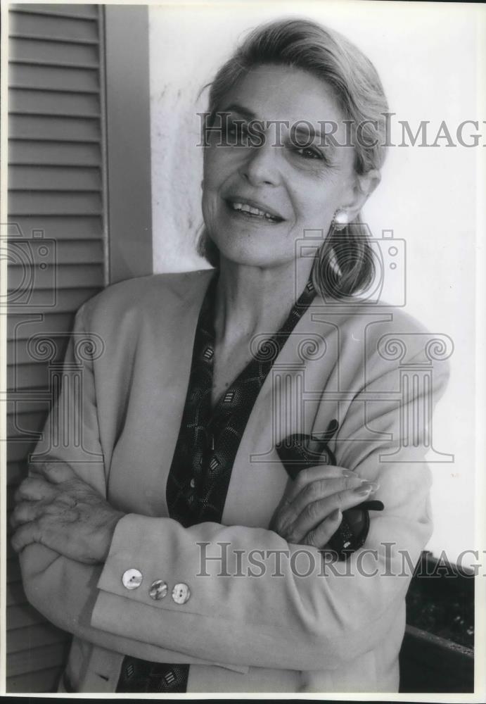 1992 Press Photo Anne Bancroft in Mrs Cage on PBS - cvp04651 - Historic Images