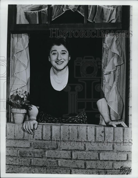 1965 Press Photo Gertrud Berg in The Rise of the Goldbergs - cvp01284 - Historic Images