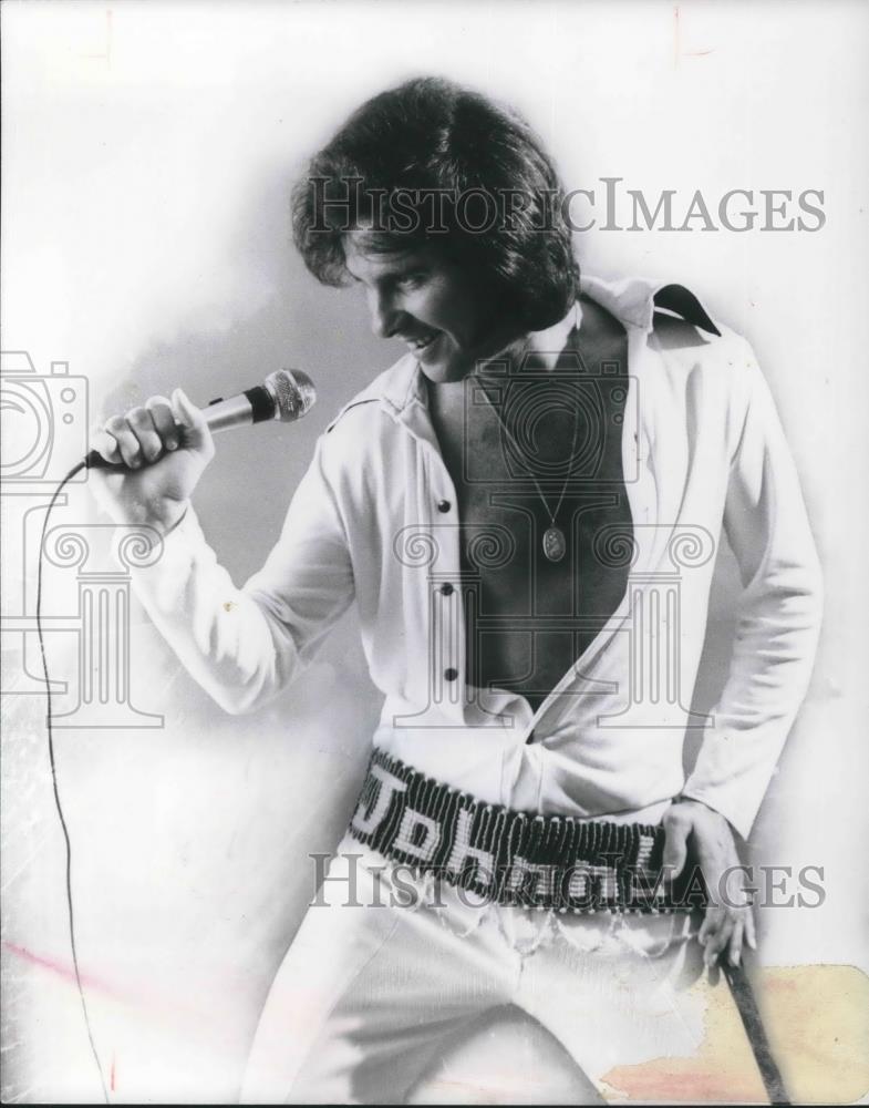 1978 Press Photo Johnny Charro Elvis Impersonator - cvp05598 - Historic Images