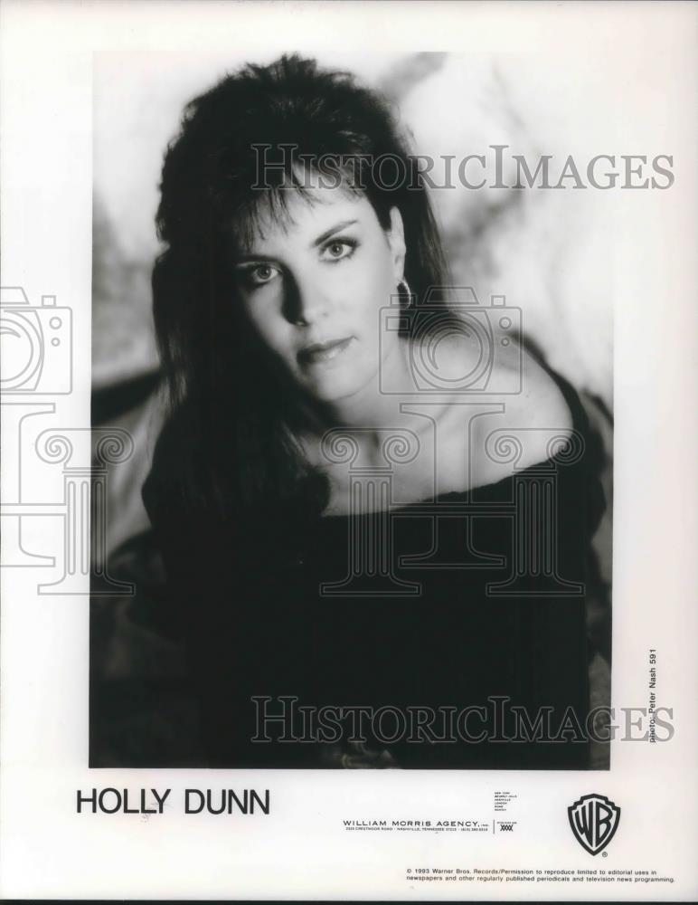 1993 Press Photo Holly Dunn Country Music Singer - cvp04012 - Historic Images