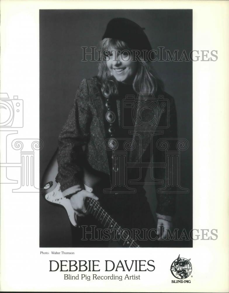 1994 Press Photo Debbie Davies Blues Guitarist - cvp01667 - Historic Images